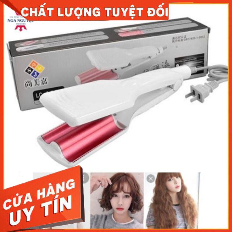 Máy uốn xoăn tóc, bấm sóng tạo kiểu tóc sóng nước Hàn Quốc LC1029