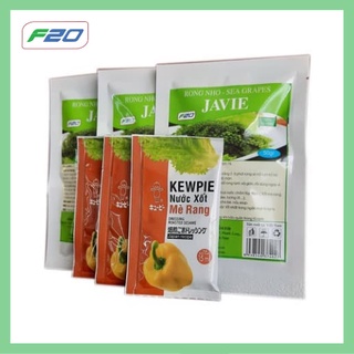 Tặng 1 chai sốt mè + 10 gói rong nho tách nước javie 30gr