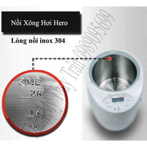 Lều xông hơi tự bung có nồi xông 2,6L HeRo Bảo hành 3 tháng Vuông