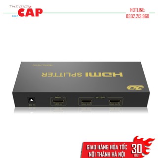 Bộ chia HDMI 1 ra 2 hỗ trợ 3D EKL HS102