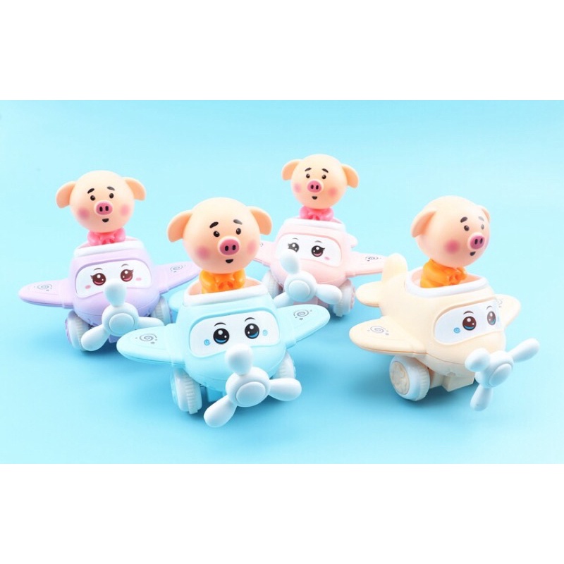 Máy bay chở heo chạy trớn