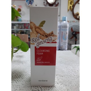 Sữa Rửa Mặt Hồng Sâm Của Hàn Quốc150ml (VEROBENE ALOE)