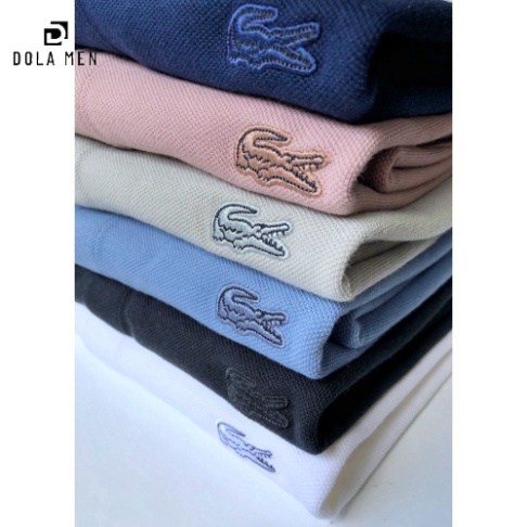 Áo Thun SLIMFIT POLO LACOSTE Nam LOGO - 4 màu