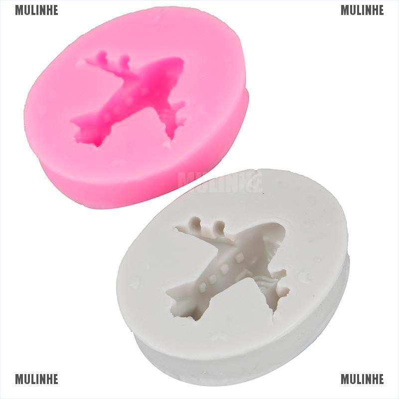 Khuôn Silicone Làm Bánh / Sô Cô La / Kẹo Đường Hình Máy Bay Mini