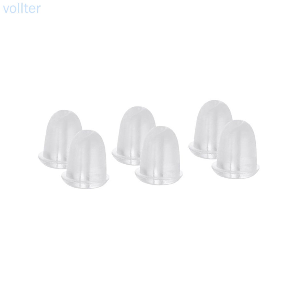 Bộ 100 nút silicon giữ bông tai tiện lợi không gây dị ứng