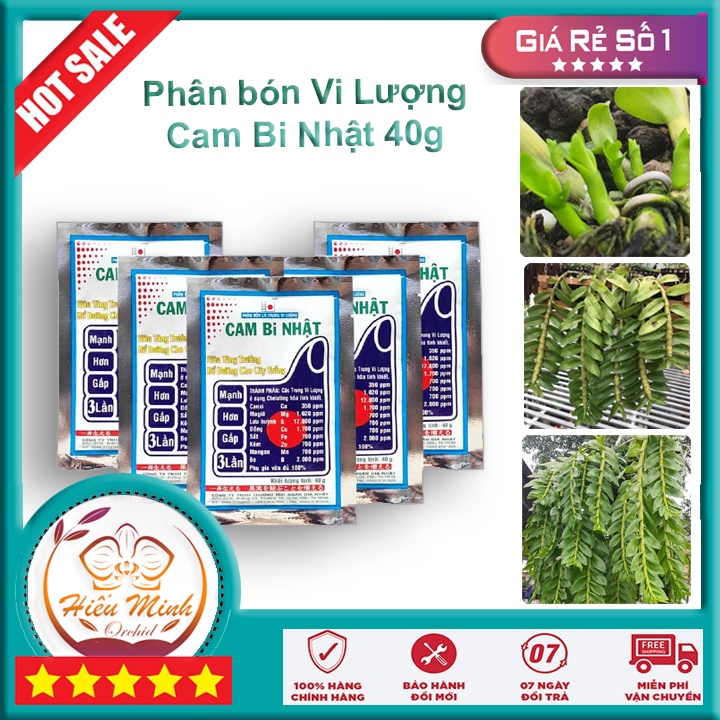 [Mã SKAMLSC28 giảm 10% tối đa 50K đơn 100K] Cam Bi Nhật , Phân Bón Vi Lượng ở dạng Chelating hóa tinh khiết