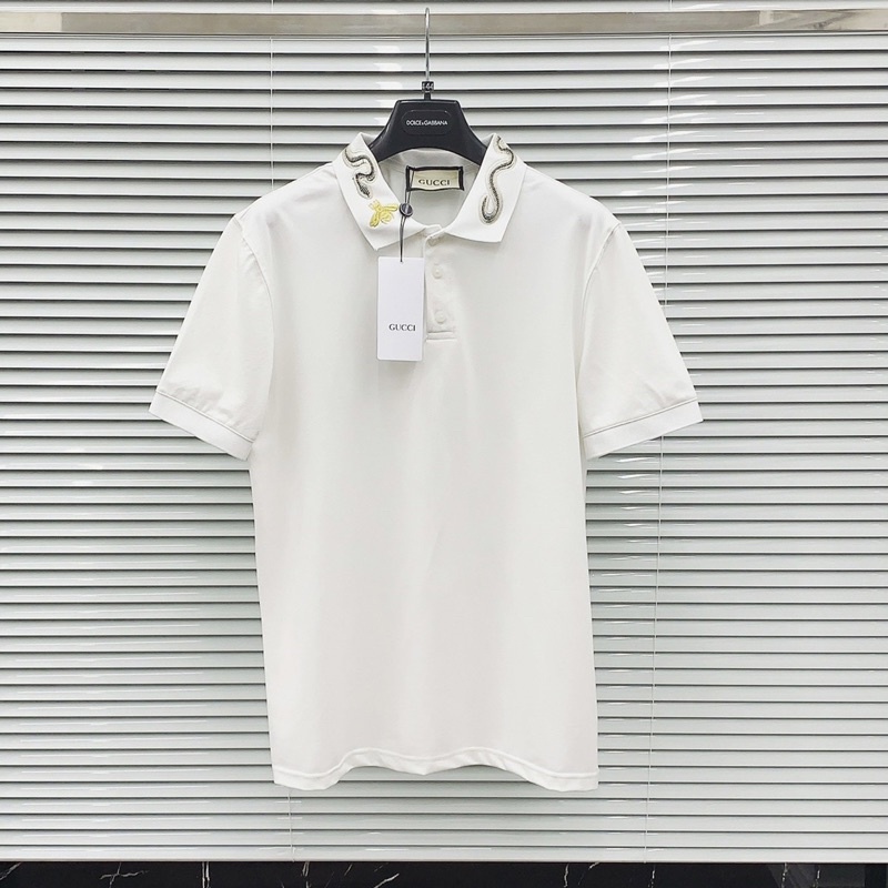 Áo Polo Nam Cổ Thêu Rắn Ong Chất Cotton Cá Sấu Cao Cấp PL06P