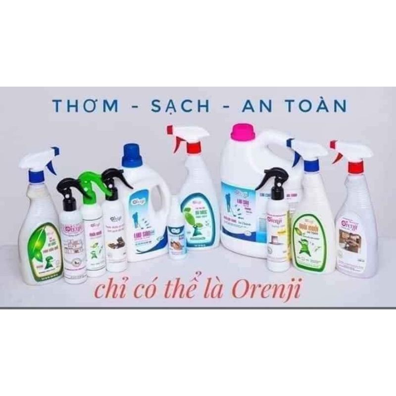Orenji house (Lau sàn, cọ rửa toilet, xịt đuổi muỗi, sát khuẩn khô, lau bếp,lau bàn thờ, xịt đa năng