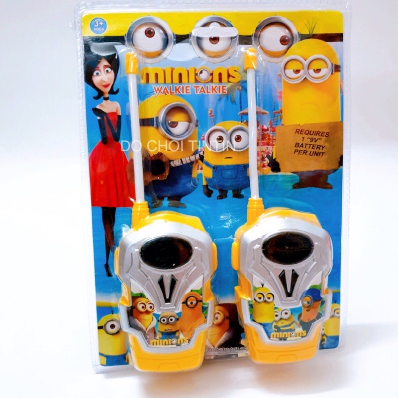 [HÀNG XỊN] Đồ chơi bộ đàm Minion