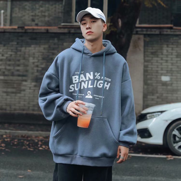 [ Mã 12FASHIONSALE1 giảm 10K đơn 50K ] Áo khoác hoodie dày giữ ấm thời trang cho nam size s - 5 xl