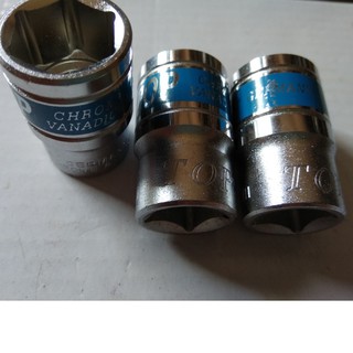 Đầu khẩu ngắn( đầu chụp ốc) chân 1/2, Đầu tuýp 1/2" 6 cạnh nhiều số