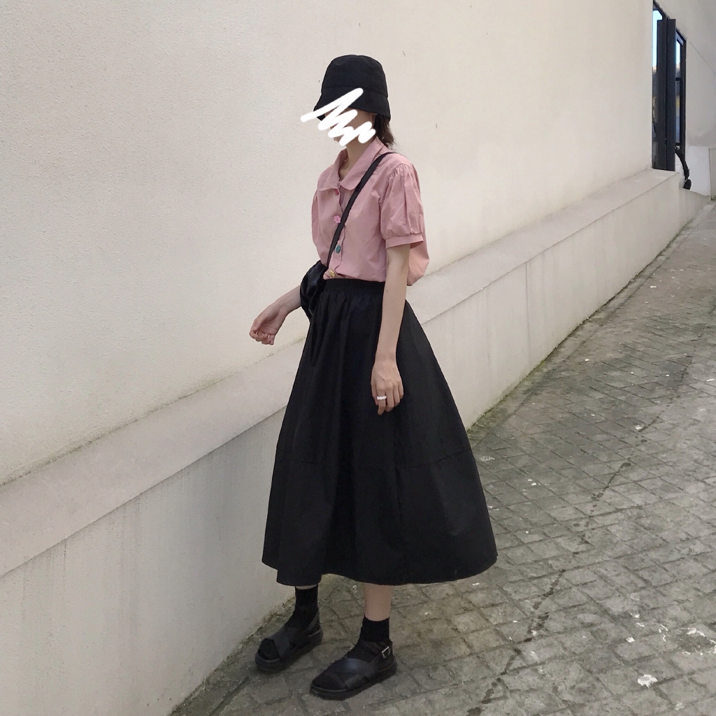 Áo Thun Tay Ngắn Màu Hồng Xinh Xắn Cho Nữ | BigBuy360 - bigbuy360.vn