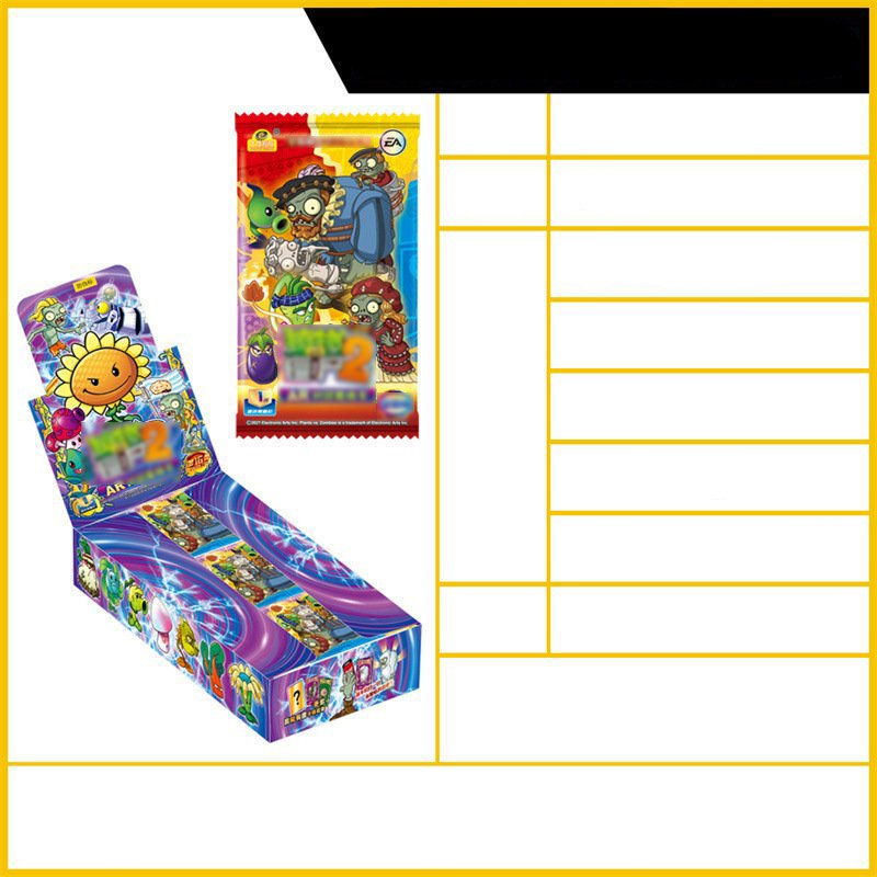 Set ảnh thẻ PLANTS VS ZOMBIES card ảnh in hình game anime