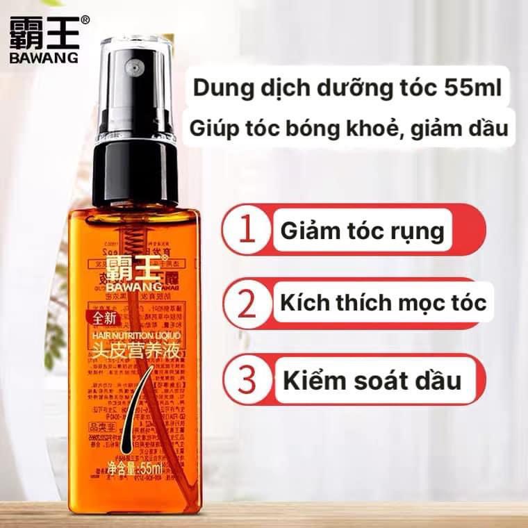 Bộ sản phẩm dầu gội chăm sóc tóc Bawang