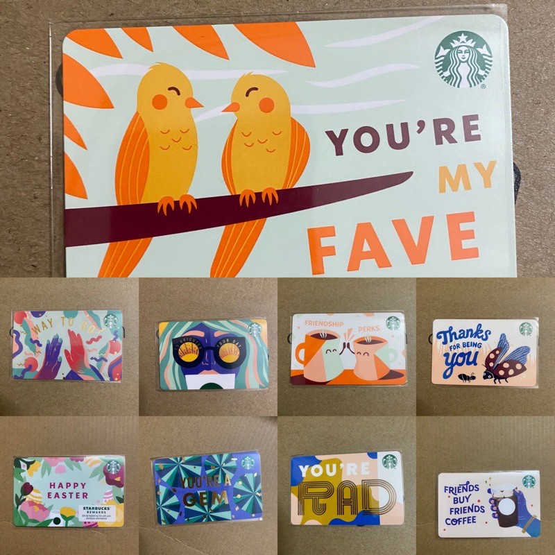 Thẻ Starbucks US - Phiên bản season 2021