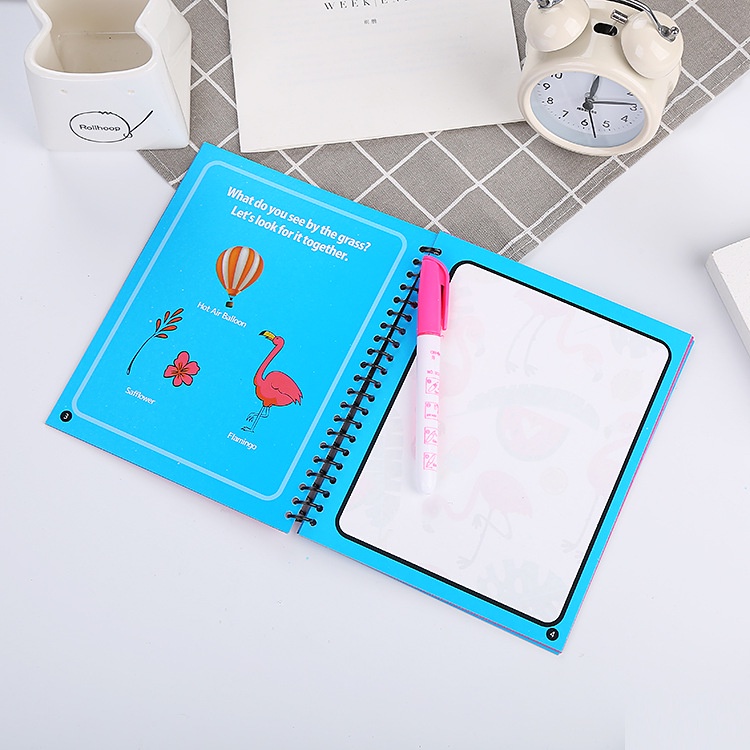 Sách Vẽ Màu Nước Nhiều Màu Sắc Dễ Thương Cho Bé