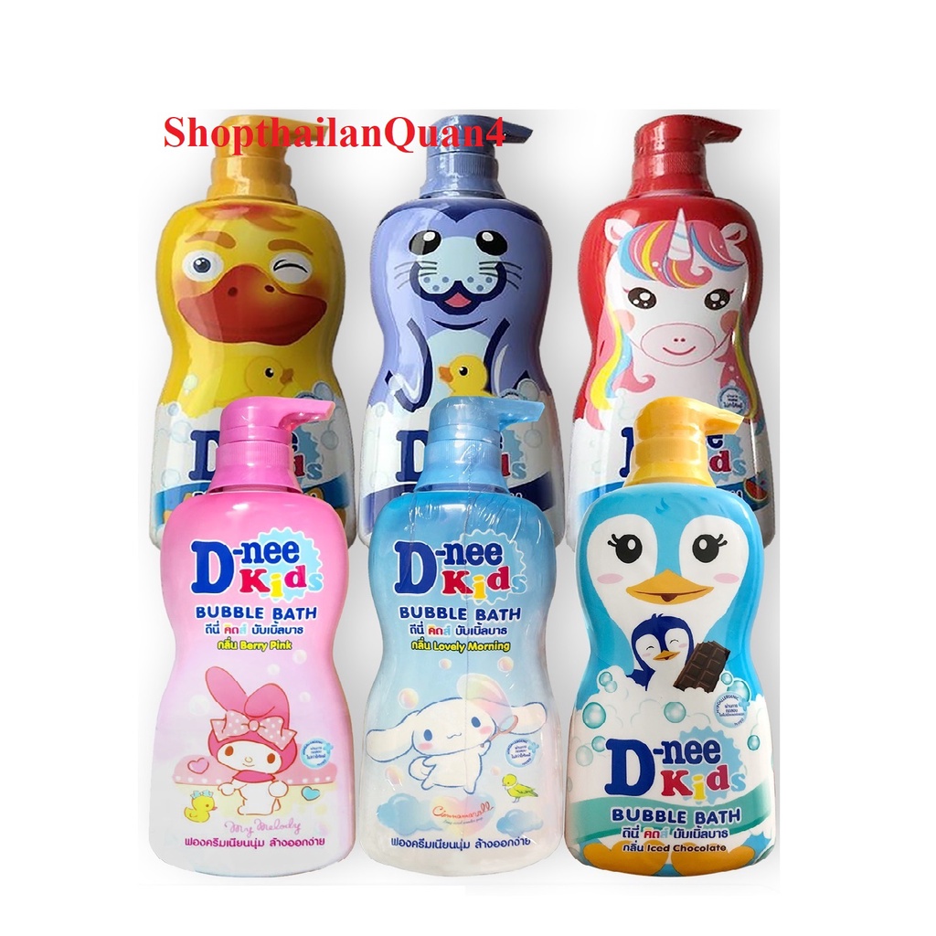 Sữa tắm gội Dnee Kid hoạt hình 400ml