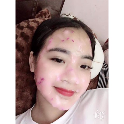 Mask Bột Mặt Nạ Dẻo Hoa Hồng Collagen Trắng Sáng, Mờ Thâm, Giảm Nám 100/500g
