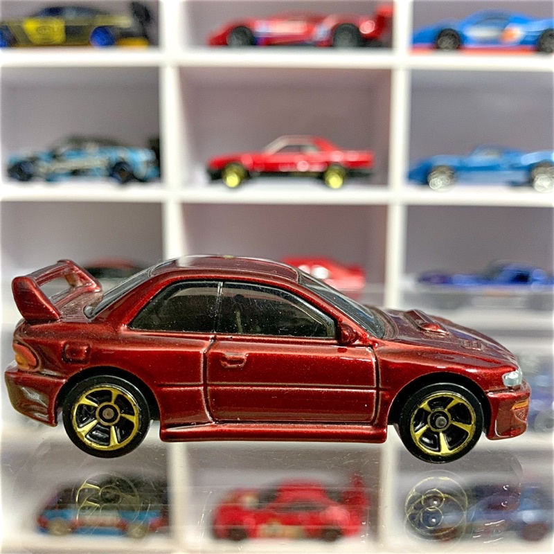 Xe mô hình Hot Wheels Loose 98 SUBARU IMPREZA 22B STI-VERSION – Red – tỉ lệ 1:64