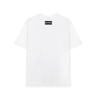 ÁO THUN [ URBAN MONKEY ] BASIC - TRẮNG (LOGO TRÁI)