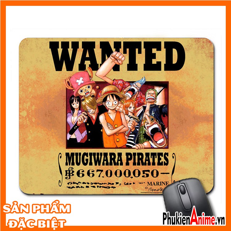 Shop Anime HCM - Lót chuột 20x24 Anime One Piece mẫu 1
