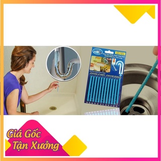 [XẢ KHO+FREE SHIP] Que thông tắc cống, bồn rửa (vỉ gồm 12 que)