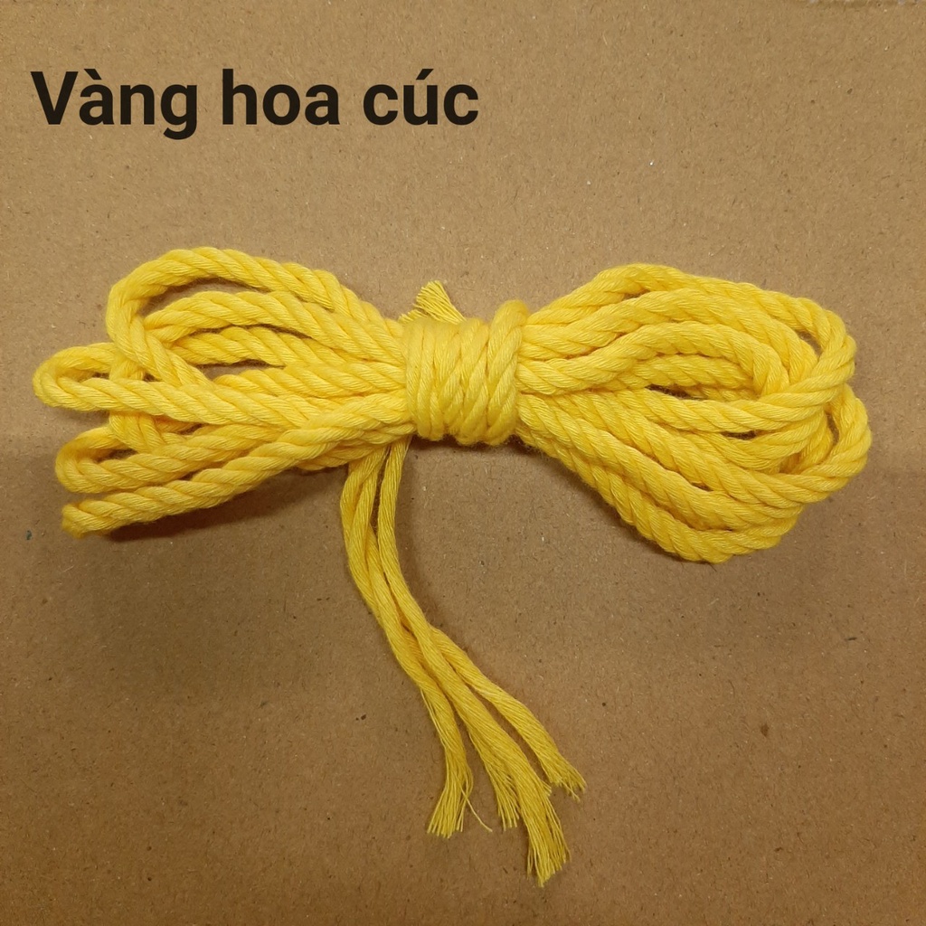 Dây thừng Màu macrame 3mm,5mm. FUll color ( phần 3)