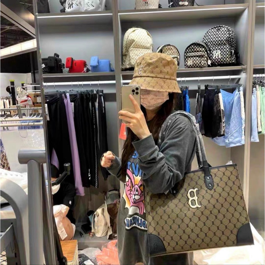 túi tote MLB size đại size 39Cm x 13 cm x 30 cm hàng xuất dư đủ màu