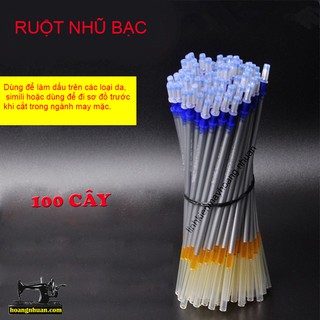 Ruột viết bạc dùng vẽ lên vải, da cho ngành may mặc bịch 100 cây Không có đánh giá