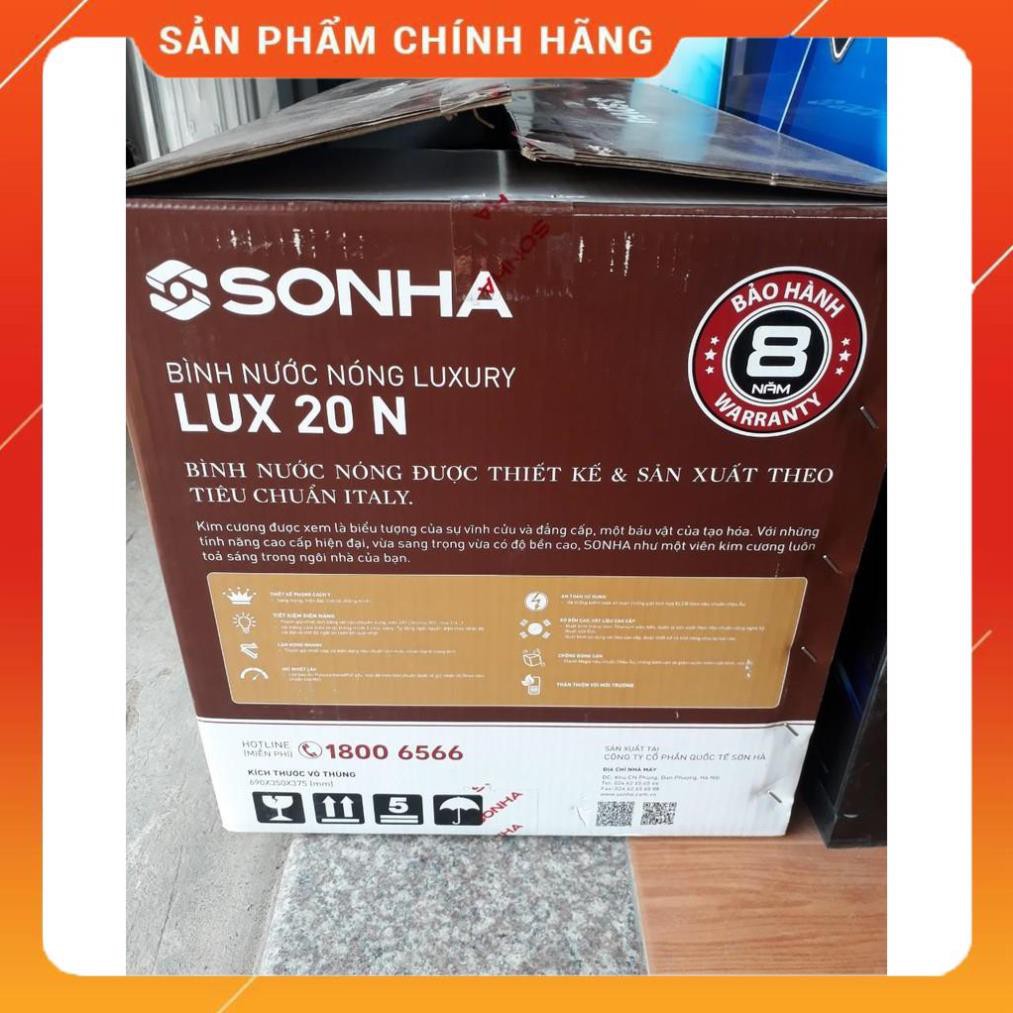 Bình nước nóng Sơn Hà Luxury ngang 20 lit LUX20N