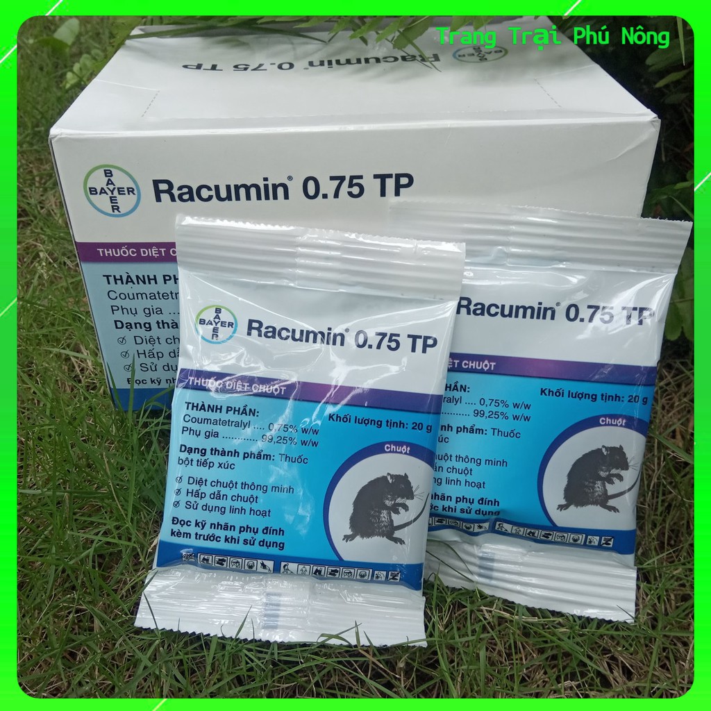 Thuốc Diệt Chuột Thông Minh Cho Gia Đình Bayer Racumin - Gói 20g