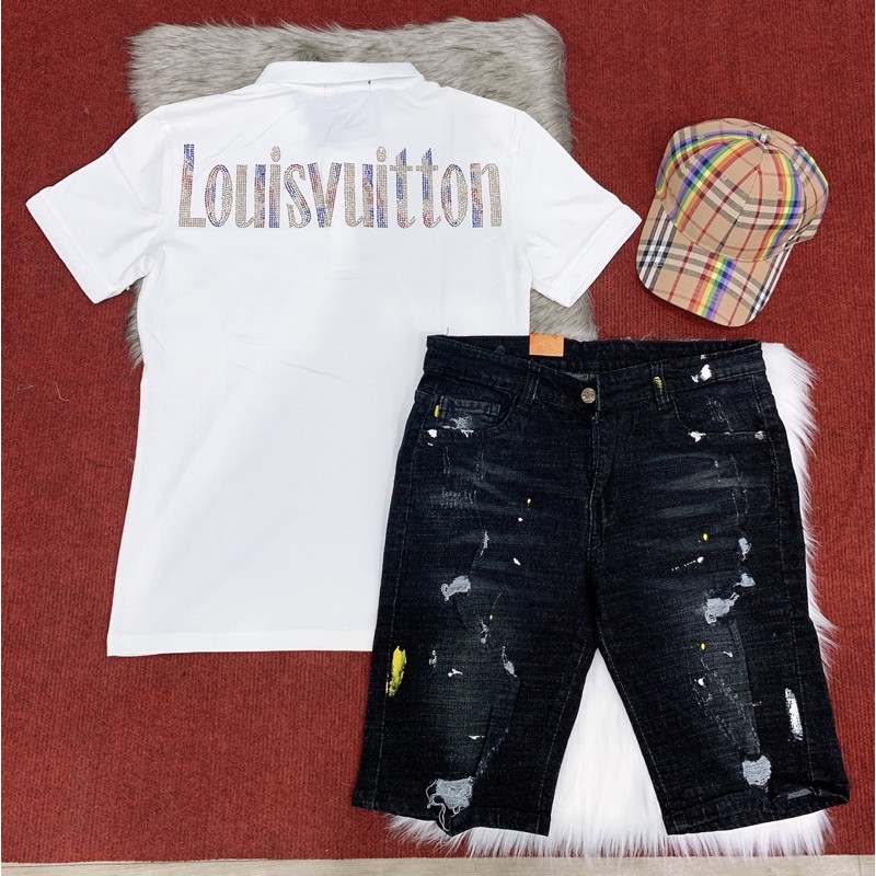 áo thun đính đá hai mặt ( video cận sàn ) | BigBuy360 - bigbuy360.vn