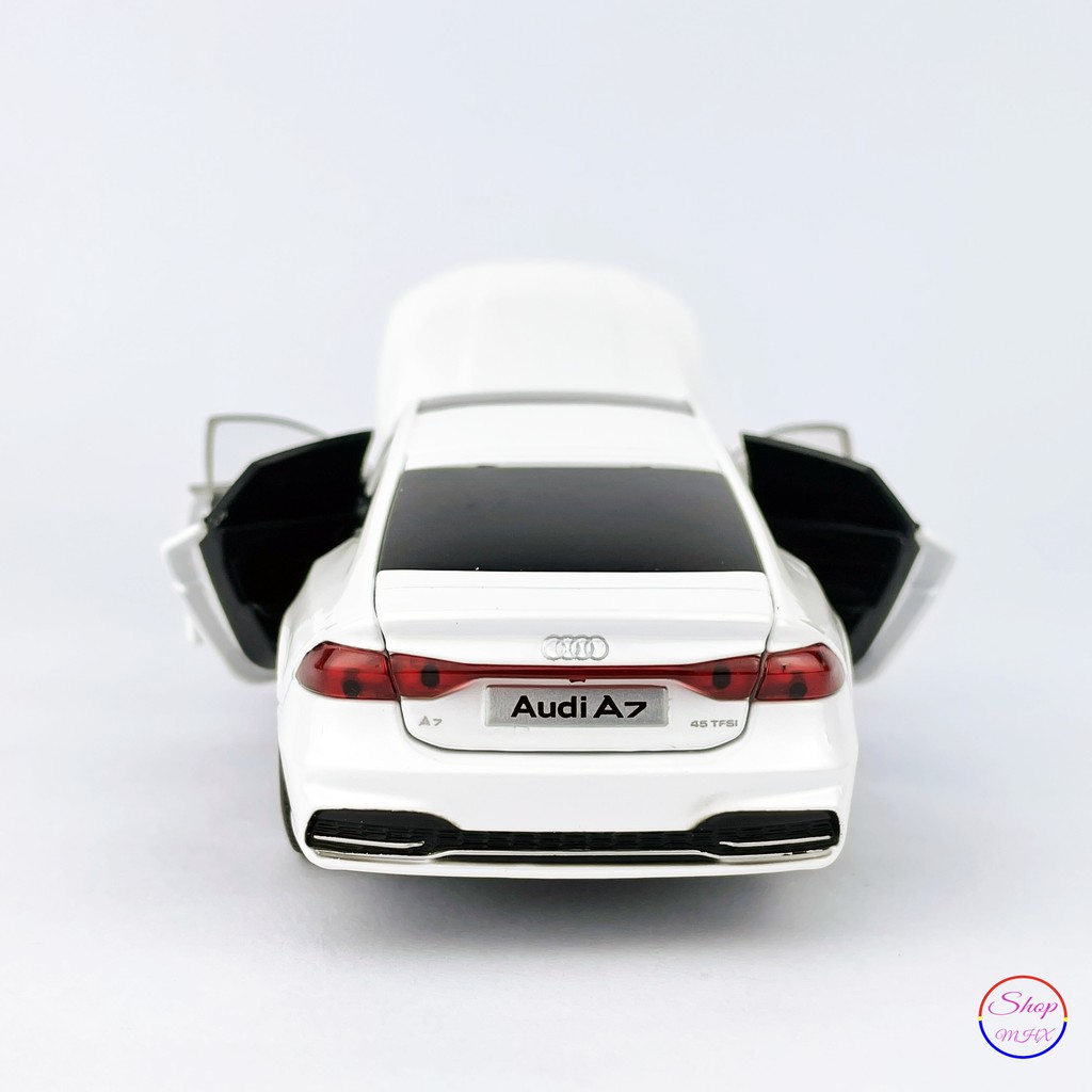Xe mô hình sắt Audi A7 TẶNG BIỂN SỐ tỉ lệ 1:32 hãng Jackiekim