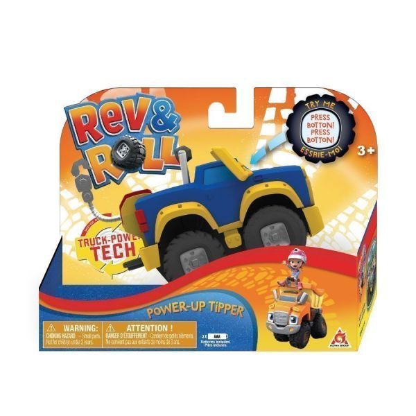 Đồ Chơi Xe chạy tự động - Chó Rumble REV AND ROLL EU881210