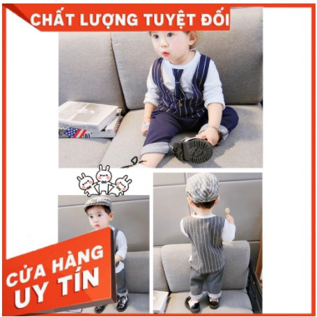 Hàng Cao Cấp - Set Công Tử Đáng Yêu Lịch Lãm - Quần Áo Trẻ Em