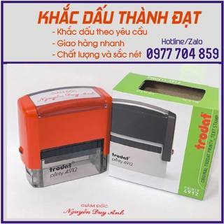 Khắc dấu chức danh kích thước 18x47mm (Thiết kế theo yêu cầu)