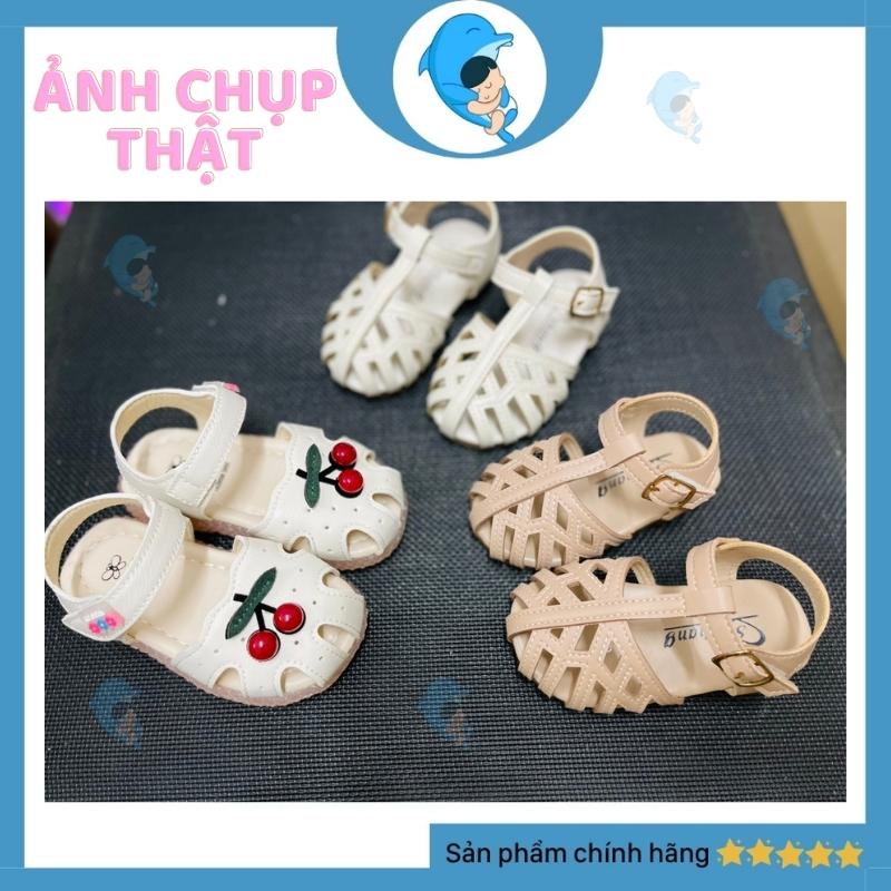 Giày tập đi cho bé gái, sandal lưới, dễ thương phù hợp cho mọi loại trang phục, có chống trượt