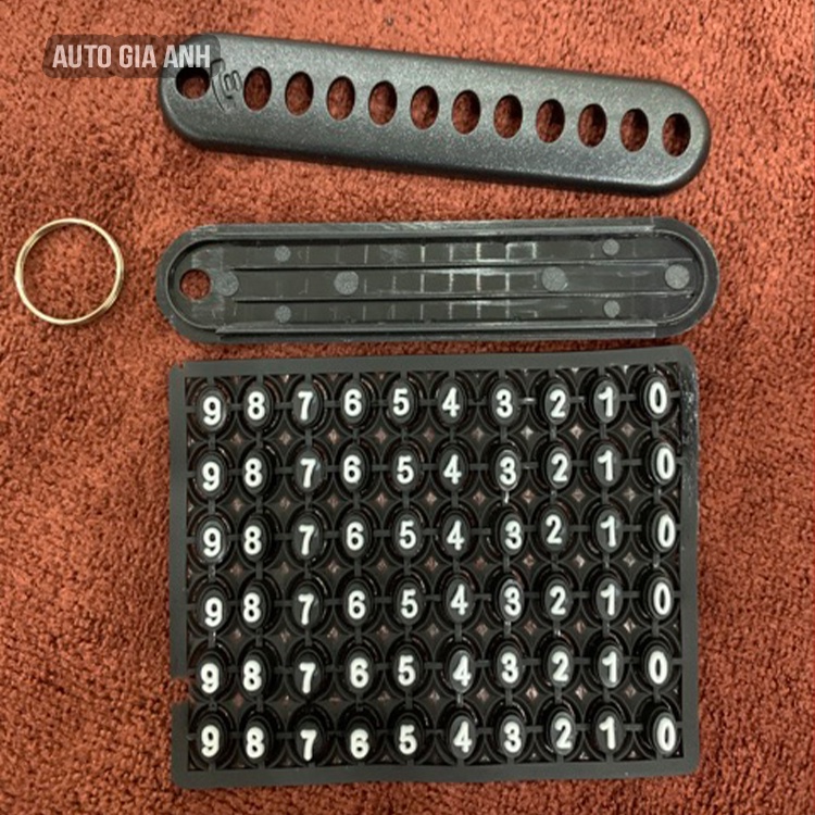 Móc khoá gắn số điện thoại thẻ treo số điện thoại tránh thất lạc tiện dụng phù hợp cho chìa khóa ô tô xe máy