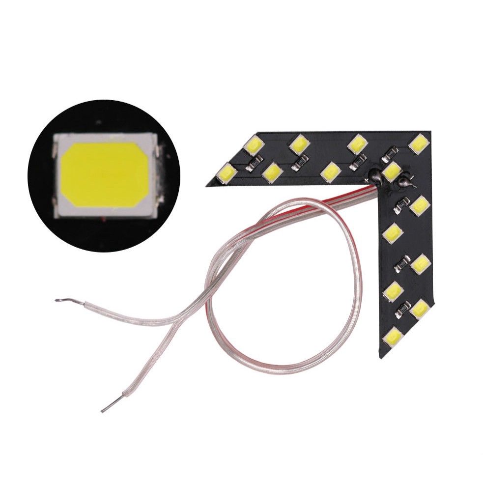 Bộ 2 Đèn Led Tín Hiệu Hình Mũi Tên Chất Lượng Cao Gắn Gương Chiếu Hậu Xe Hơi