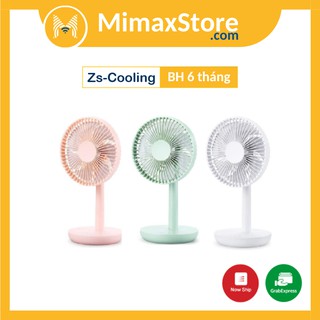 [Hỏa Tốc - HCM] Quạt Sạc Tích Điện USB Gió Mạnh 4 Chế Độ Điều Chỉnh Zs-Cooling | Mimax Store