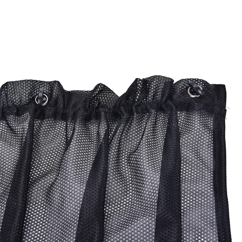 Bộ 2 Rèm Che Nắng Bằng Nylon Gấp Gọn Tiện Dụng Cho Xe Hơi