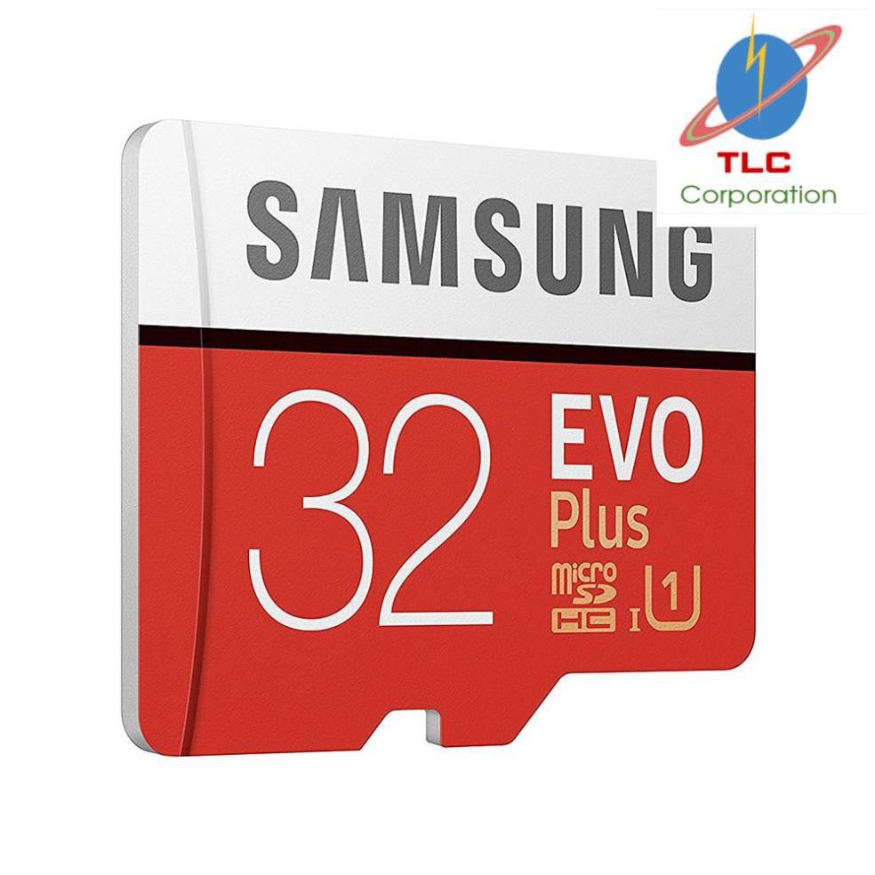 Thẻ nhớ micro SDHC Samsung Evo Plus 32GB upto 95MB/s U1 kèm Adapter - Hãng phân phối chính thức