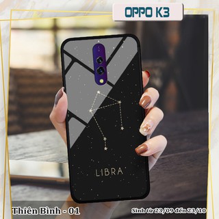 Ốp lưng kính 3D OPPO K3-hình cung hoàng đạo