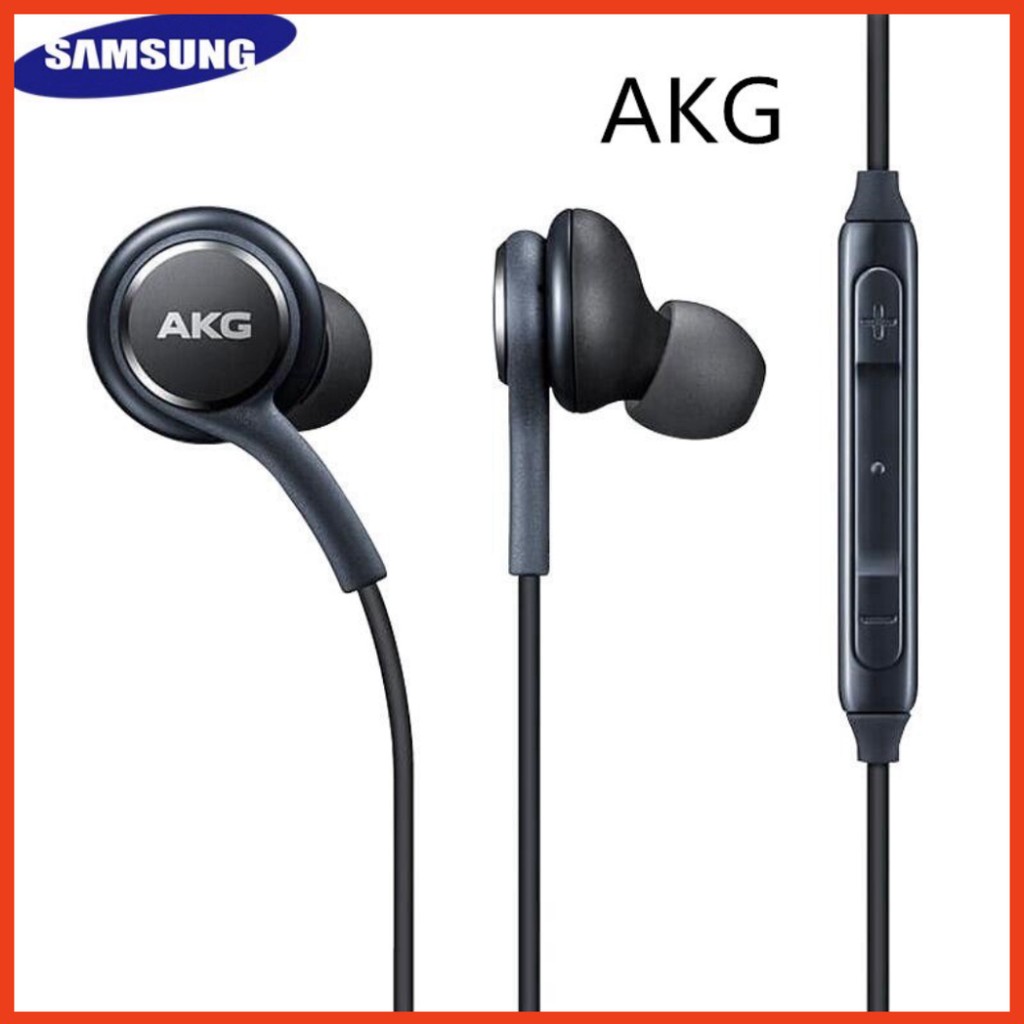 Tai Nghe AKG Samsung S10/S10Phus.Âm Thanh Cực Đỉnh, Tặng Kèm 4 Nút Phụ, Dùng Cho Androi Jack 3.5mm PK