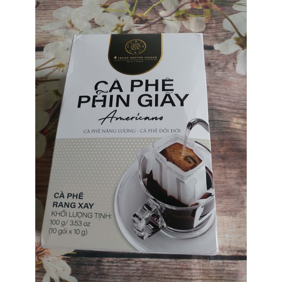 Cà phê phin giấy Trung Nguyên Legend Americano