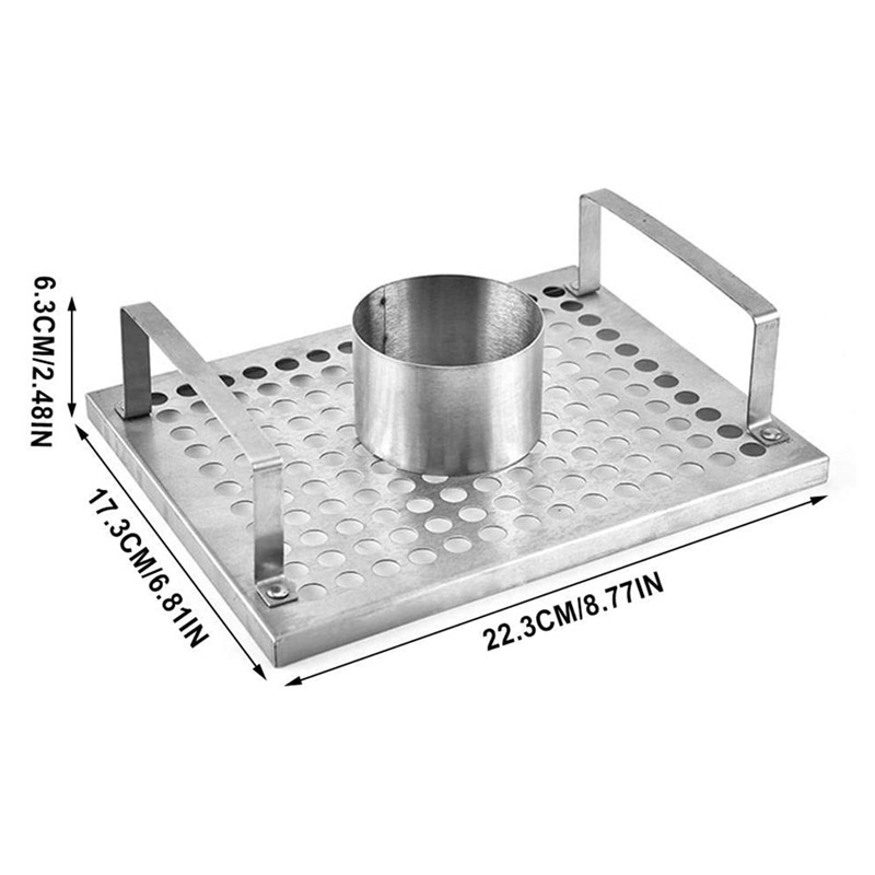 Bộ 2 Giá Nướng Gà / Bia Bằng Thép Không Gỉ