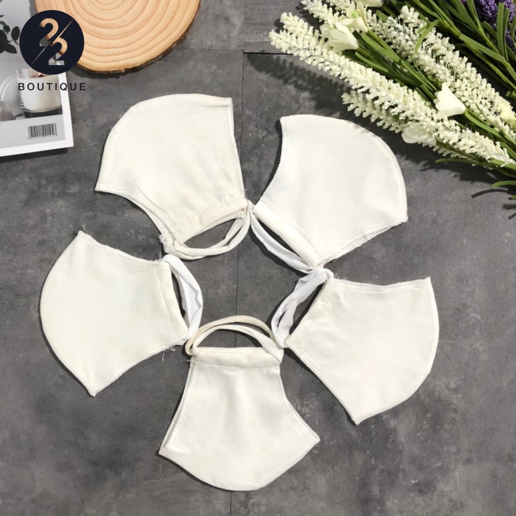 Khẩu Trang Vải Cotton 2 Lớp Mềm Mịn Freesize K1 | BigBuy360 - bigbuy360.vn