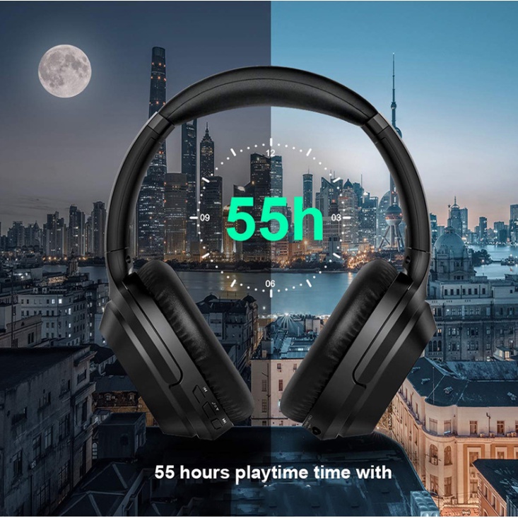 Tai Nghe Chụp Tai Không Dây GORSUN M98 Bluetooth TWS Chống Ồn Cao Cấp Có Mic Bảo Vệ Thính Giác Pin Khủng BH 12Th - BENKA