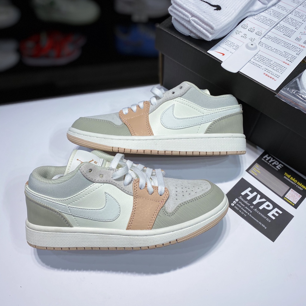 Giày thể thao Jordan 1 Low Milan cổ thấp siêu đẹp dành cho nam nữ, Giày JD 1 low milan màu hồng đất mới nhất 2021 | BigBuy360 - bigbuy360.vn
