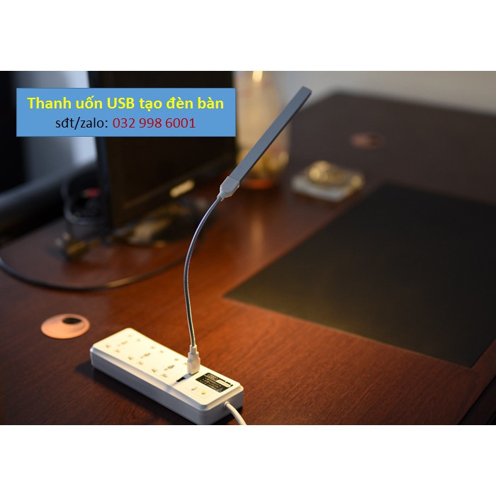 tt Thanh uốn USB cắm đèn led [ĐƯỢC XEM HÀNG TRƯỚC KHI THANH TOÁN] daihoidang